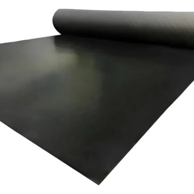 Piso De Goma Liso Negro Gimnasios 2mm X 1mt X 10mt Negro Liso