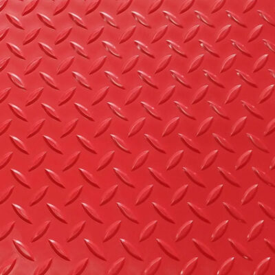 Piso Goma/pvc Semilla Melon Ignifugo 3mm Rojo 1x15mts(rollo) Rojo Semilla
