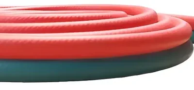 Manguera Doble Dupla 8/8 Oxigeno Acetileno 20 Metros Vip Verde