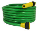 Manguera De Riego Trenzada Reforz 20mt X Mayor (10unidades) Verde