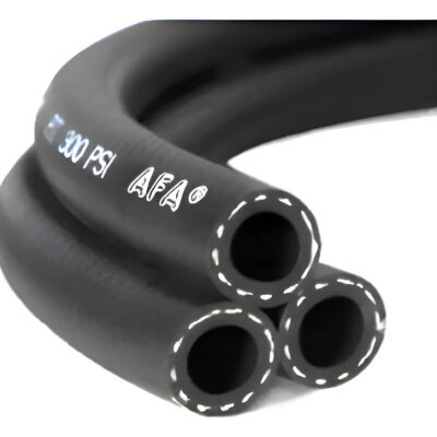 Manguera Presion Multiproposito 19mm 3/4 Neumatica 25 Metros Negro