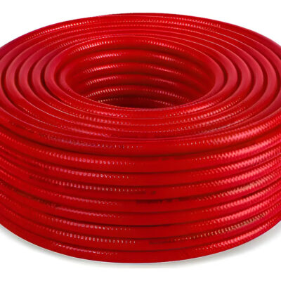Manguera Roja Compresor Agua/aire 1 Pulgada 300lbs X 25mts Rojo