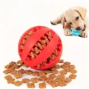 Juguete Mordillo Perros Pelota Porta Alimento Premium 7cm