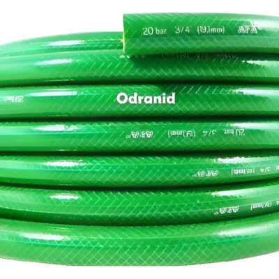 Manguera De Riego Trenzada 3/4 Presión Vip X 50 Mts Verde Verde