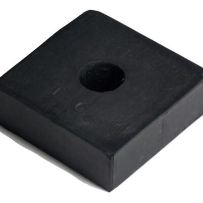 Taco De Goma Carrocería 65x20x15mm Art 1753 Macizo X4 Unid