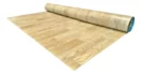 Piso Vinílico Simil Goma Madera Rollo X 10m2 Espesor 1.2mm Marrón Claro Símil Madera