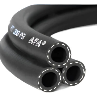 Manguera Presion Compresor Negro 6,4mm 1/4 Rollo 25mts Negro