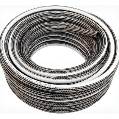 Manguera Riego 3/4 Reforzada 15 Metros Anticolapso Odranid Gris