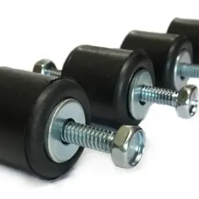 Pata De Goma Antivibratoria Para Ménsula. (juego X4 Unid)
