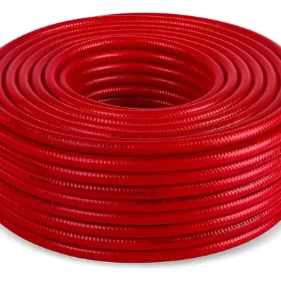 Manguera Roja Compresor Agua/aire 1/2(12,7mm) 300lbs X 15mts Rojo