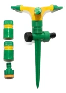 Aspersor Riego Giratorio Estaca + Acc Acoples Rapidos Prem