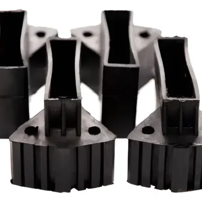 Pata Goma Regaton Escalera Multifuncion X 4 Unidades(dep) Negro