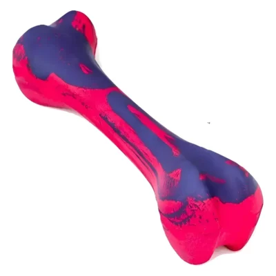 Juguete Para Perros De Goma Hueso Grande Caucho Natural (dep Multicolor