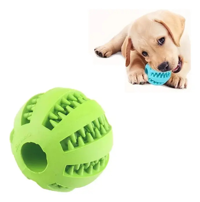 Juguete Mordillo Perros Pelota Porta Alimento Premium 7cm - Image 17