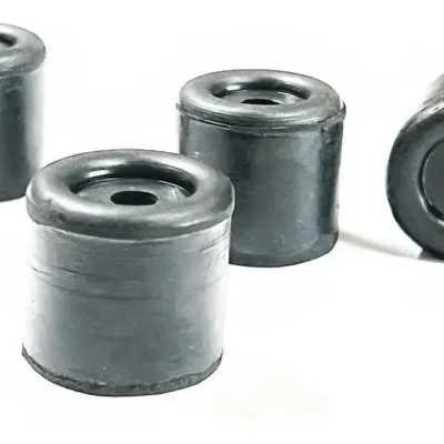 Tope De Goma Puerta Pack 4 Unidades 25 X 25 X 6mm  (cod 774)