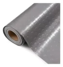 Piso Goma/pvc 100m2 Moneda Gris Gris Moneda