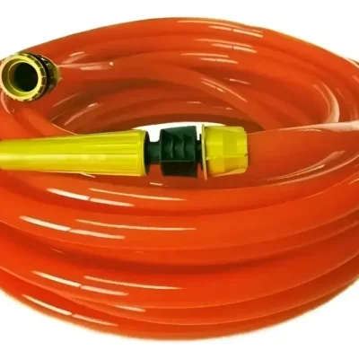 Manguera De Riego 1/2  Reforzada Con Accesorios 10 M Super  Naranja