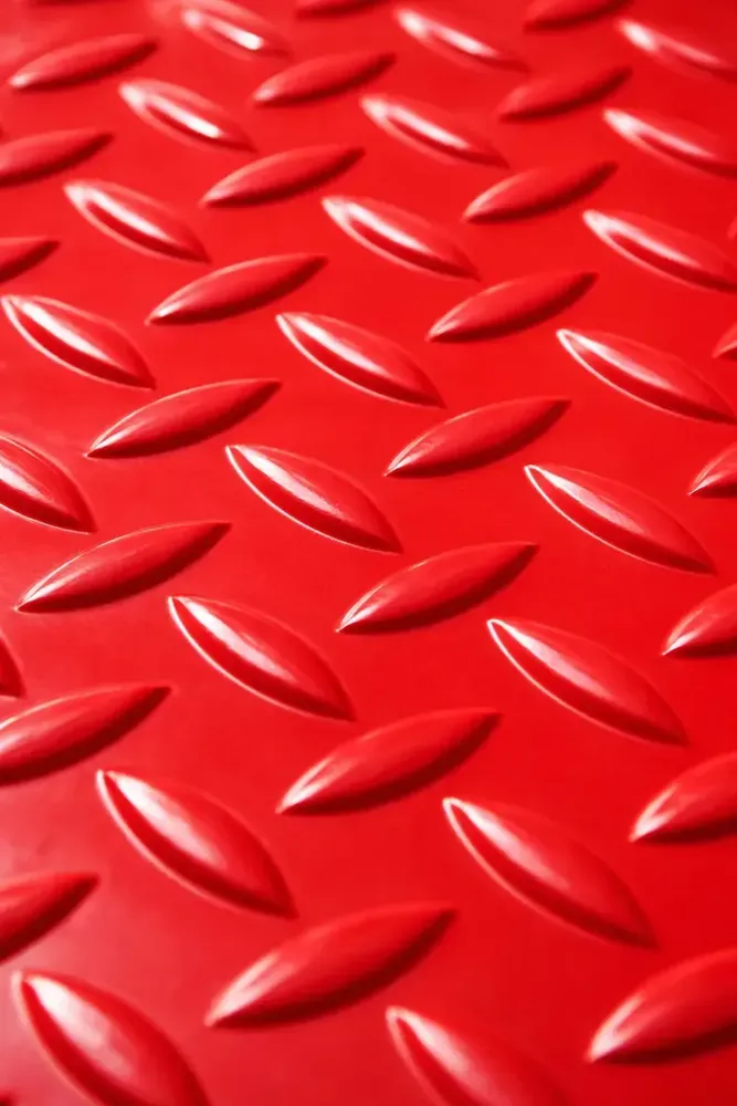 Piso Goma/pvc Semilla Melon Ignifugo 3mm Rojo 1x15mts(rollo) Rojo Semilla - Image 2