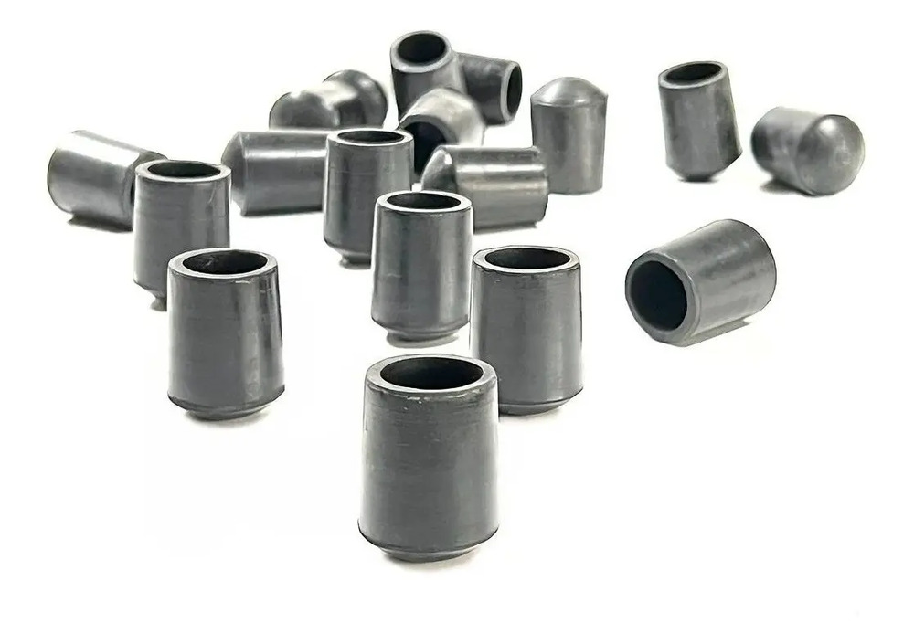 Regatones De Goma De 19mm Pack X 100 Unidades