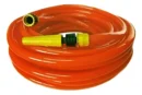 Manguera De Riego 1/2  Reforzada Accesorios 15mts Super  Naranja