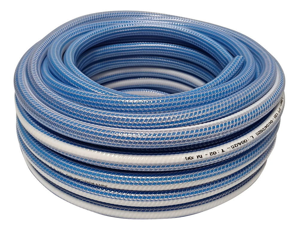 Manguera Riego 1/2 X 20mts Anticolapsable Trenzada Premium