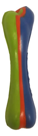 Juguete Para Perros De Goma Hueso Mediano Caucho Natural Multicolor