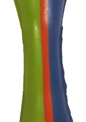 Juguete Para Perros De Goma Hueso Mediano Caucho Natural Multicolor