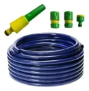 Manguera De Riego Trenzada Con Accesorios  1/2  X 15mts Azul