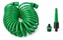 Manguera De Riego Espiral Kit + Lanza 7.5m + Accesorios Pro