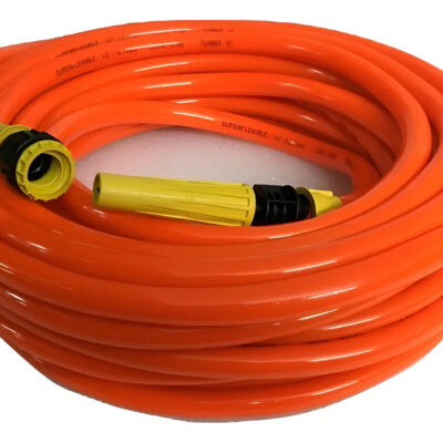 Manguera De Riego 1/2  Dep Reforzada Accesorios 50 M Super  Naranja