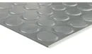 Piso Goma Baldosa Indelval Clasic Gris Saldo 50x50 3mm (x1u)