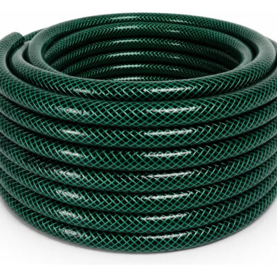 Manguera De Riego Trenzada 3/4 Presión Premium X 15 Mts Verde