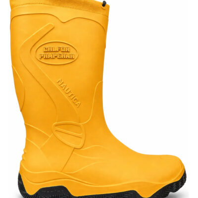 Bota Lluvia Náutica Marine Calfor Pampeana Cuello Cordon(dep